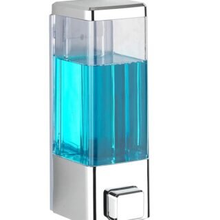 Twizzle Liquid Hand Wash Soap Dispenser for Bathroom, Kitchen, Sink Wall Mounted Plastic ABS 350 ML
