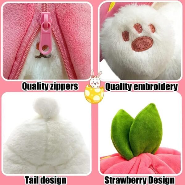 Bunni Rabbite Doll Soft Toy for Girl/Kids Skin Friendly Ultra Soft Animal Toys Birthday Gift for Baby Boy, Kids, Girl, Girlfriend - Image 5