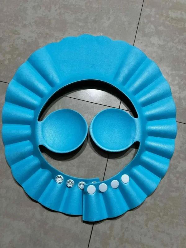 Baby Adjustable Safe Bathing Shower Cap - Image 7
