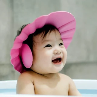 Baby Adjustable Safe Bathing Shower Cap