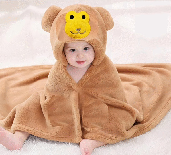 Baby Wrap Blanket And Baby Bath Towel (combo pack) - Image 2