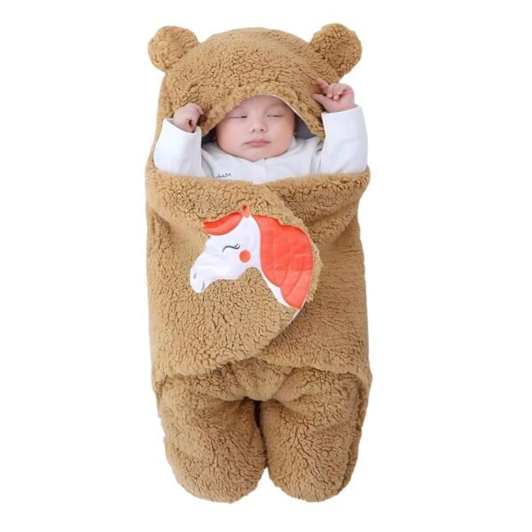 Baby Wrap Blanket And Baby Bath Towel (combo pack) - Image 4