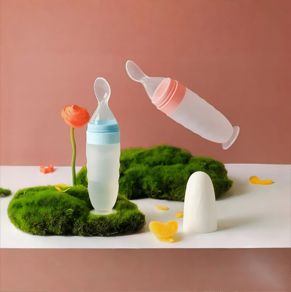 Silicone Baby Food Feeder | Mess-Free & Gentle Feeding