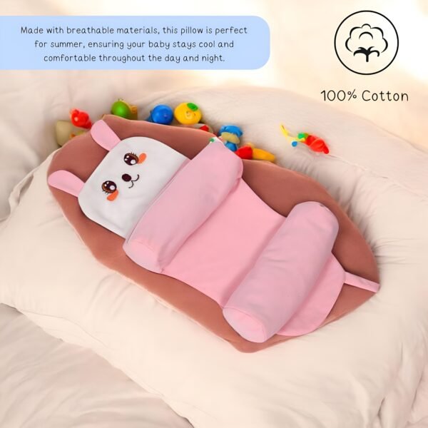 Newborn Baby Pillow | Breathable, Cute & Safe - Image 3