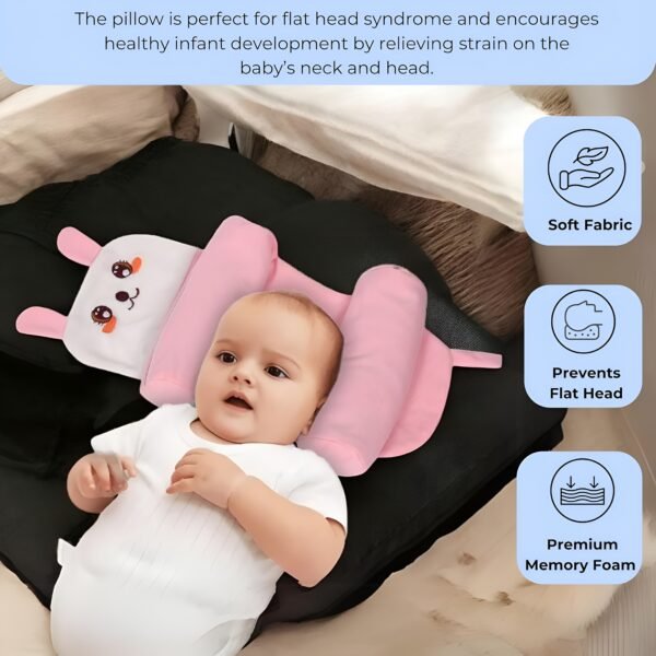 Newborn Baby Pillow | Breathable, Cute & Safe - Image 6